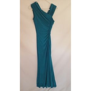 Beautiful blue prom dress